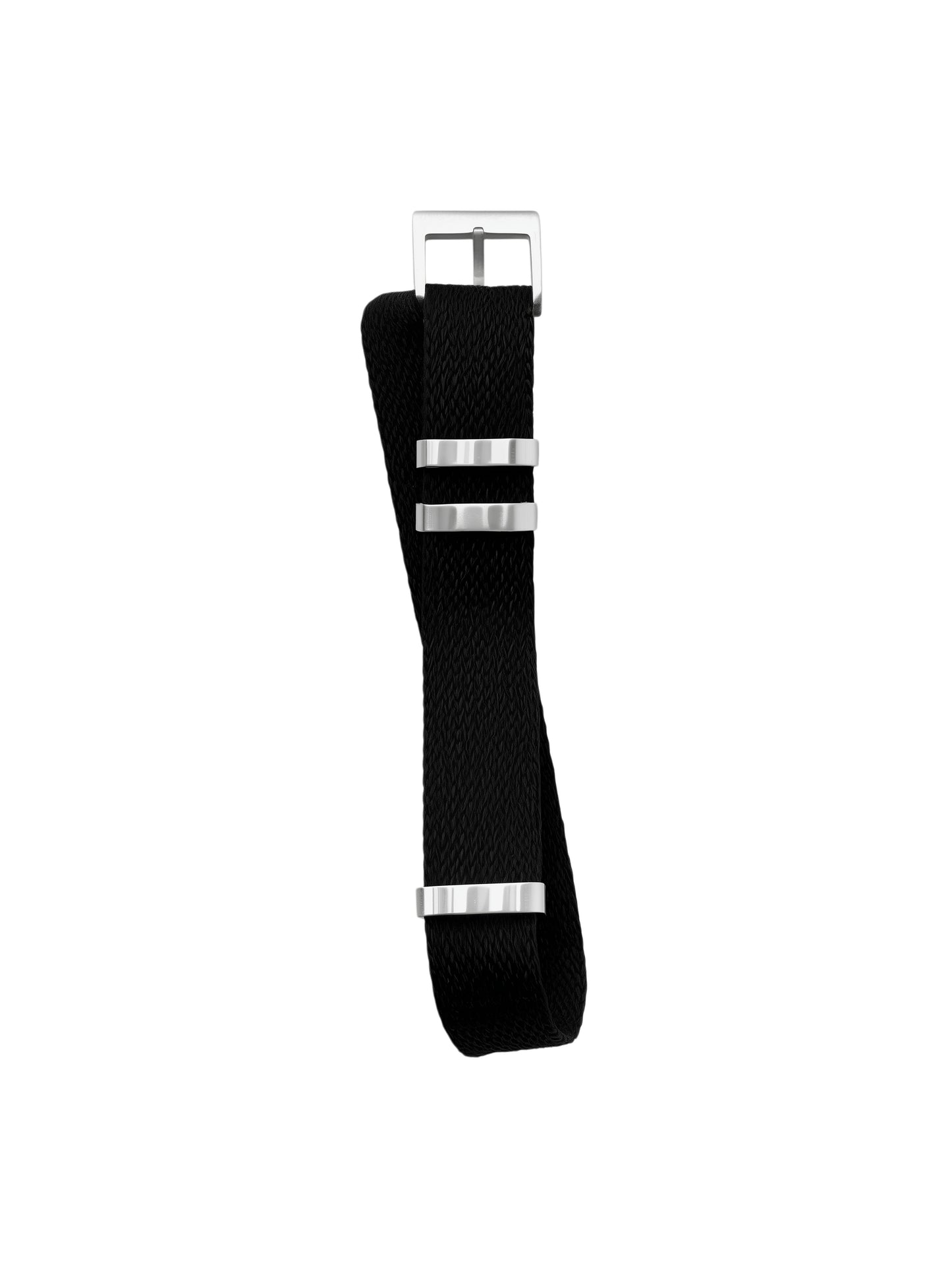Black Nylon Watch Strap