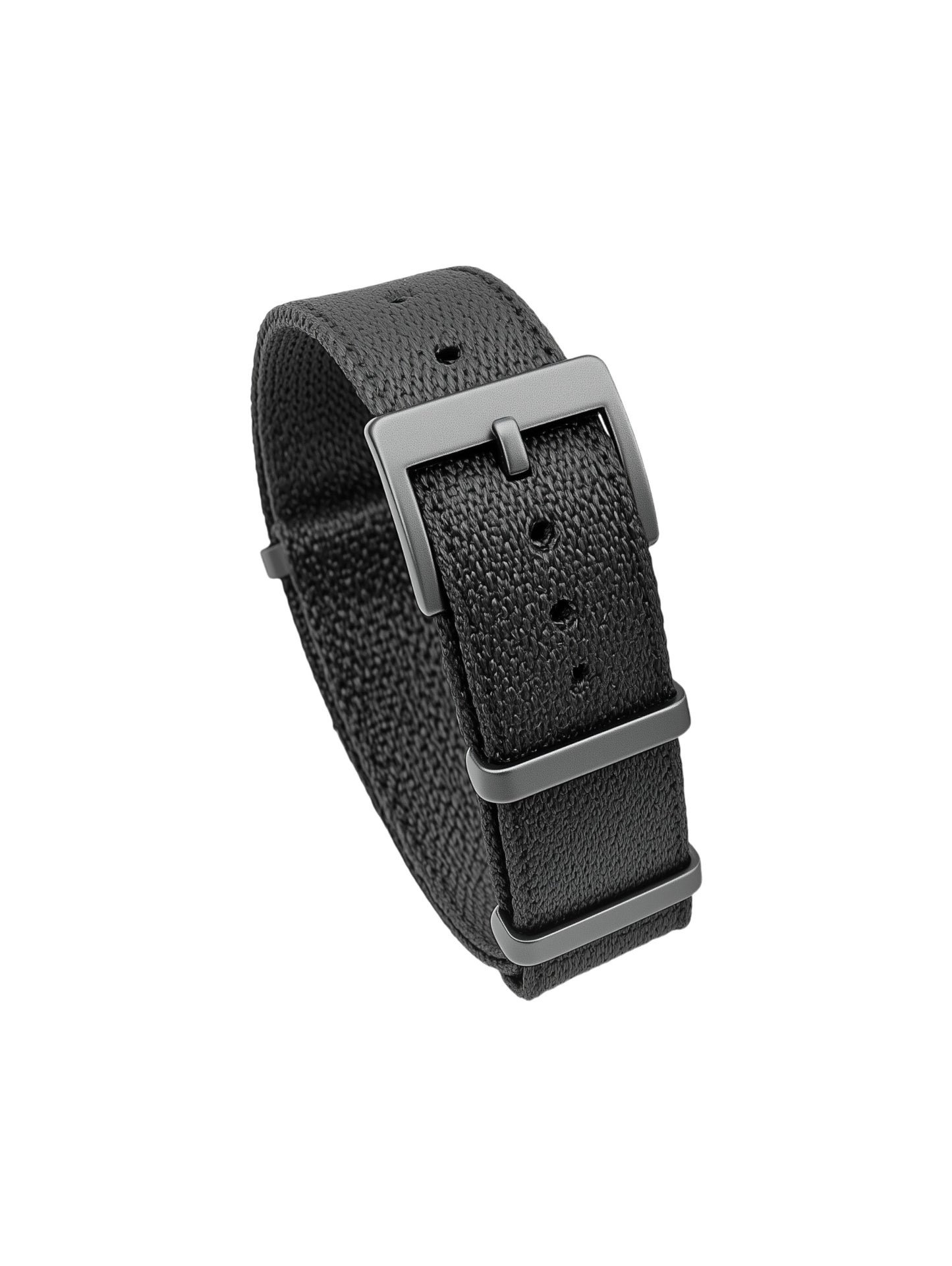 Black Nylon Watch Strap