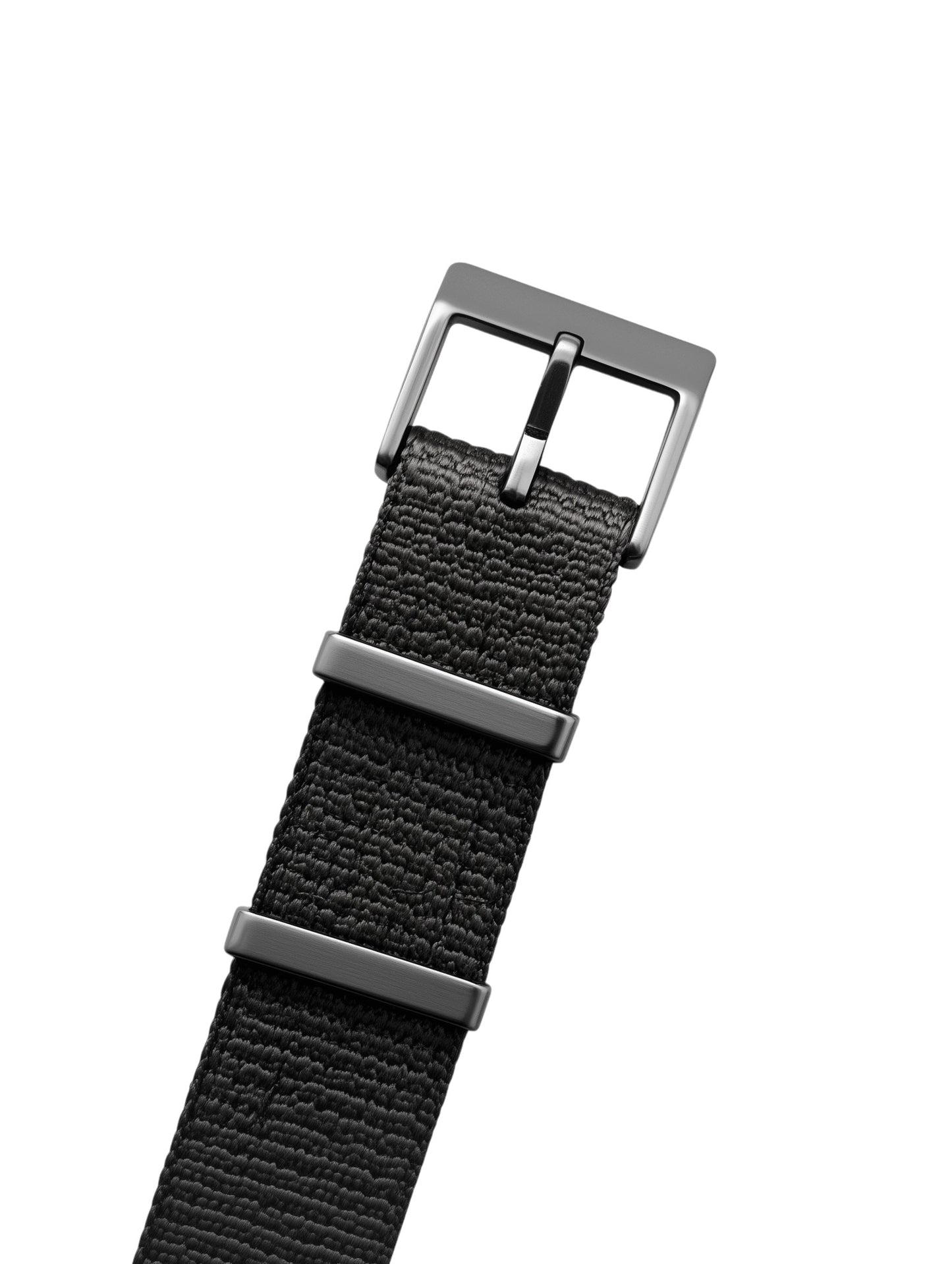 Black Nylon Watch Strap