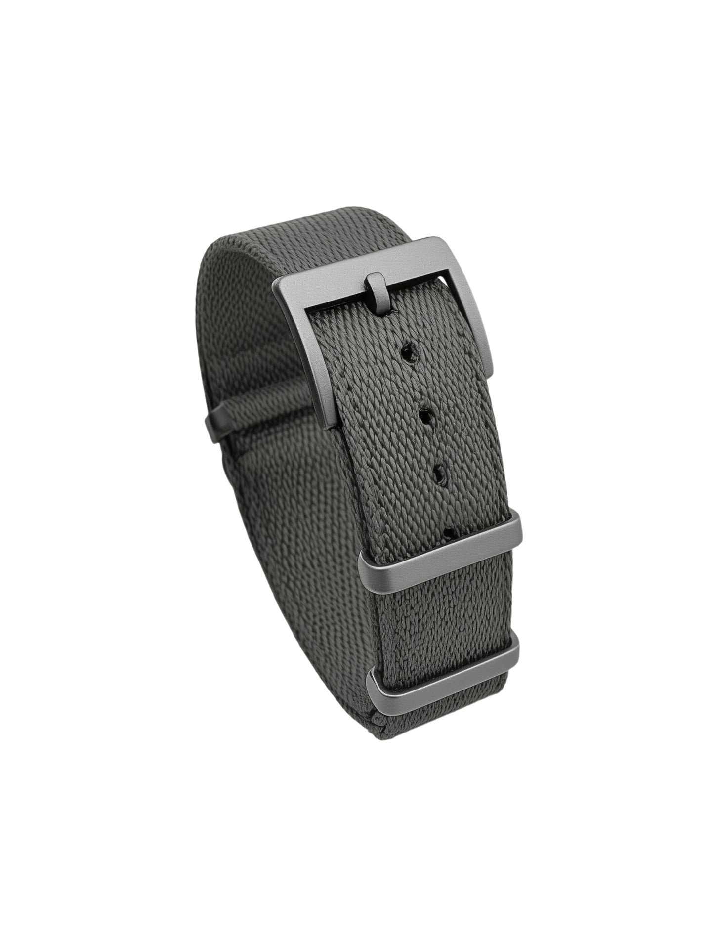 Grey Nylon Watch Strap