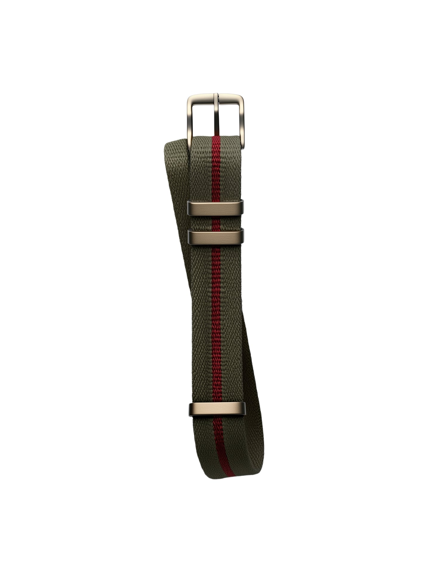 Khaki Nylon Watch Strap