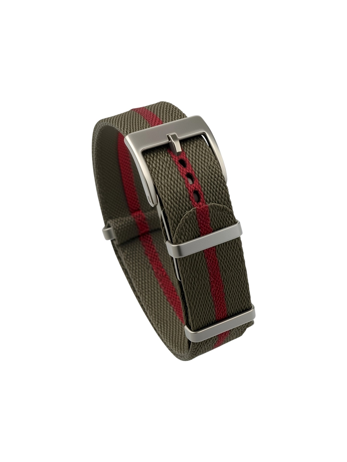Khaki Nylon Watch Strap