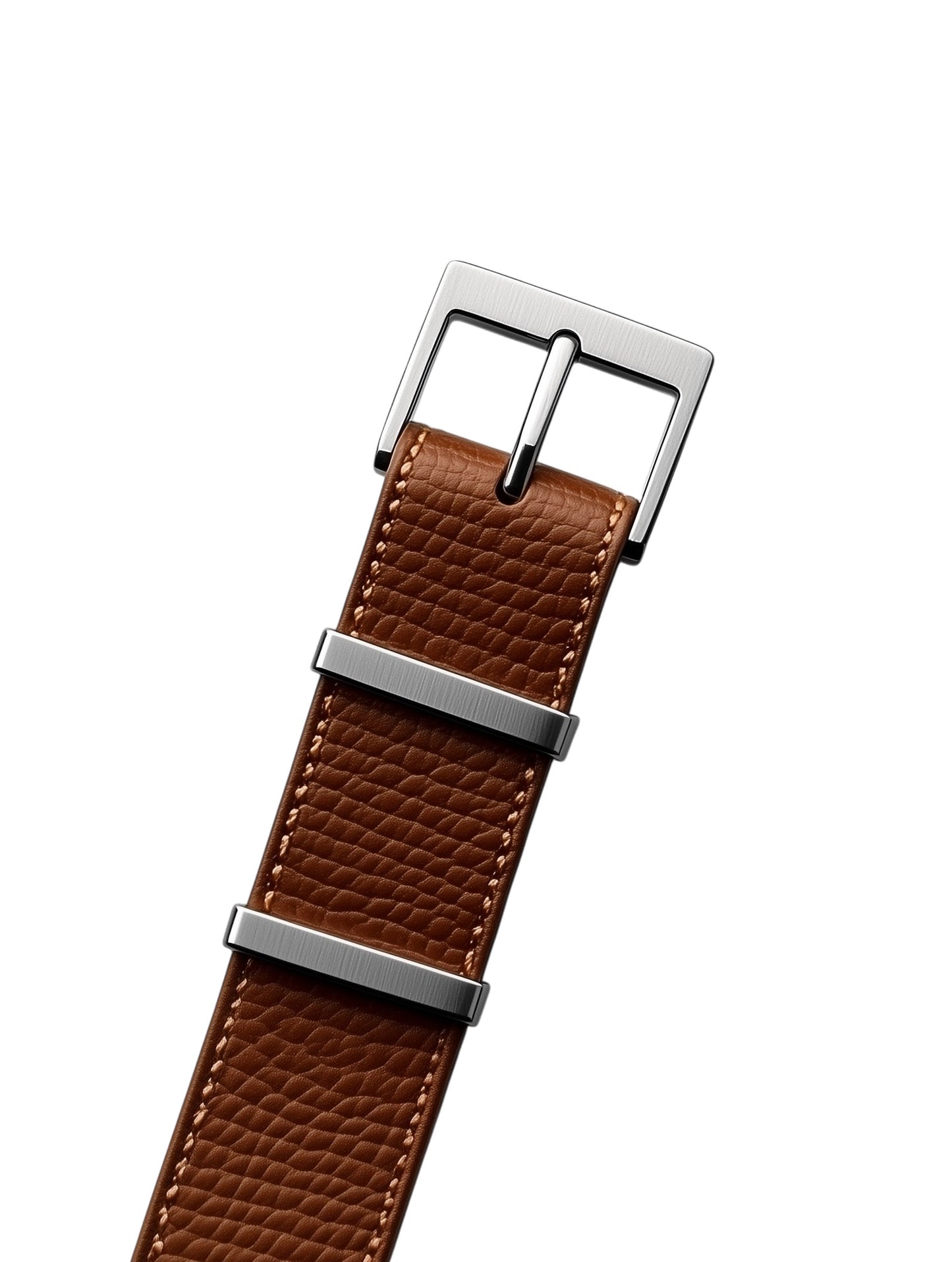 Brown Leather Watch Strap