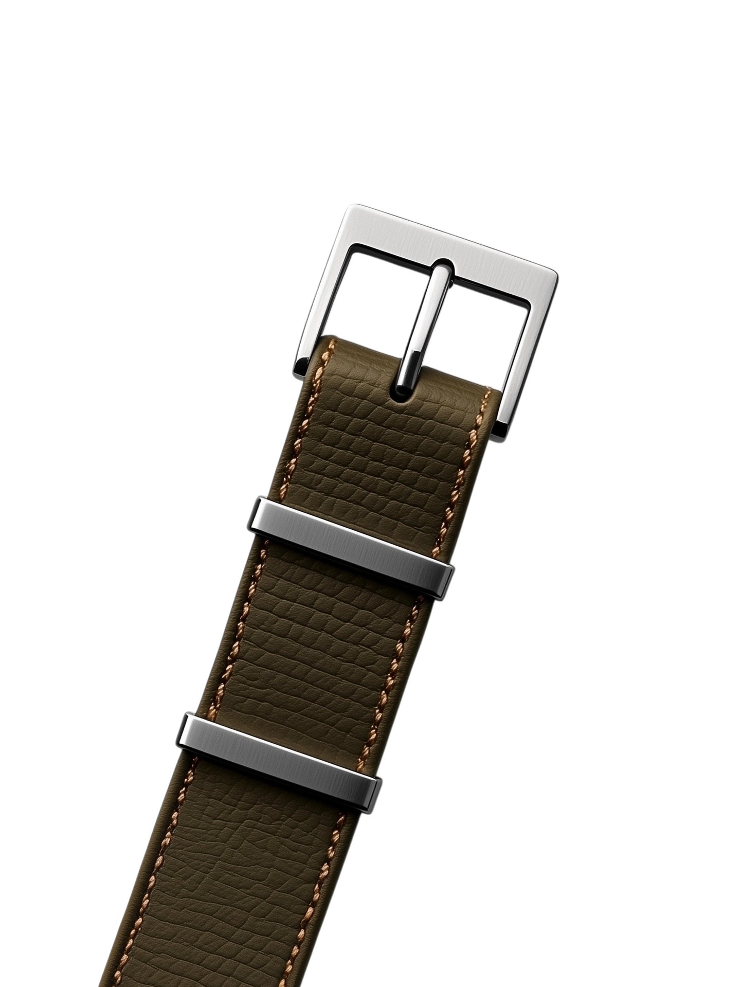Brown Leather Watch Strap